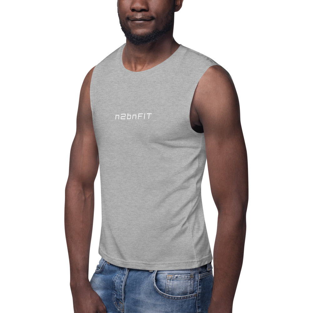 n2bnFIT Performance Muscle Shirt - Heather Gray