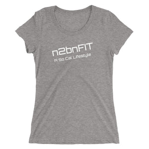 Ladies' short sleeve fitness t-shirt - n2bnFIT So Cal Lifestyle